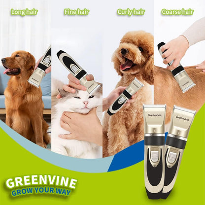 Dog Clippers,Usb Rechargeable Dogs Cats and Other Pets Grooming Kit,Professional Hair Shavers,Pets Hair Remover