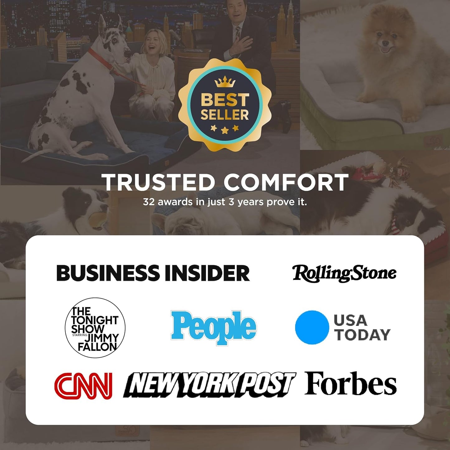 Orthopedic Dog Bed Medium Size Dogs - Washable Medium Dog Cat Bed Waterproof, Comfort Pet Couch Sofa with Washable Removable Cover, Pets Bed with Nonskid Bottom, Grey, 28"